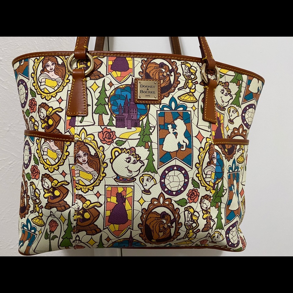 Dooney & Bourne Beauty and the Beast tote